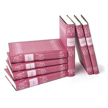 Jane Austen | Seven-Volume Hardcover Book Set with Custom Designed Juniper Books Dust Jackets | Author Jane Austen