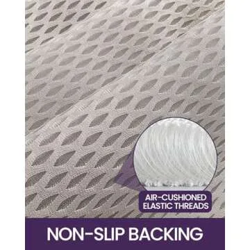 DEXI Bathroom Rugs, Chenille Super Absorbent Mats, Non Slip Washable Rug Carpet, Luxury Soft Thick Plush Bathmat for Tub, Shower Floor, Bath Accessories Decor, 24x36, White