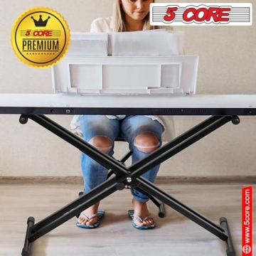5 CORE Heavy Duty Adjustable Music Keyboard Stand