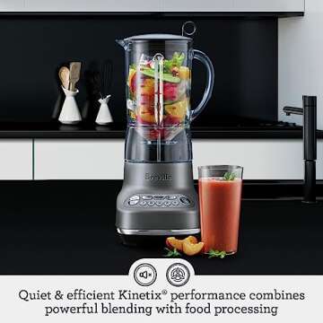 Breville the Fresh & Furious® Blender, BBL620BTR - Versatile Performance for Smoothies and Soups
