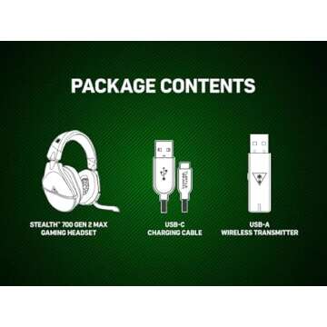 Turtle Beach Stealth 700 Gen 2 Wireless Gaming Headset for Xbox Series X, Xbox Series S, Xbox One, Nintendo Switch & Windows PCs with Xbox Wireless – Bluetooth, 50mm Speakers, & 20-Hr Battery – Black