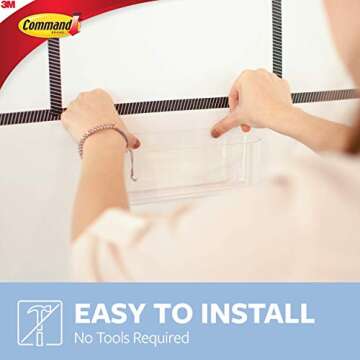 Command HOM-15 Large Caddy for Easy, Damage-Free Organizing