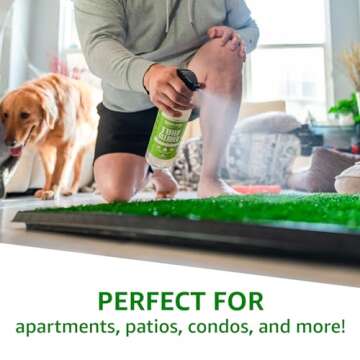 Paws and Play Turf Cleaner - Artificial Grass Dog Urine Cleaner That Cleans and Deodorizes Fake Grass | Turf Cleaner for Pet Urine Outdoor Ideal For Fake Grass Pee Pads - 32 Fl Oz (Single)