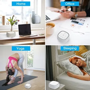 Rechargeable White Noise Machine with 28 Soothing Sounds