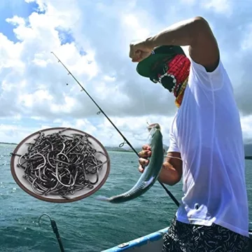 800 PCS Freshwater Saltwater Fishing Hooks Set for Anglers