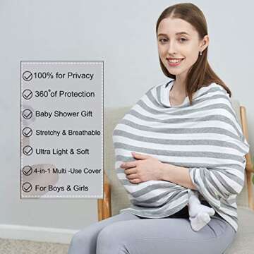 PPOGOO Nursing Cover - Versatile Baby Care Solution