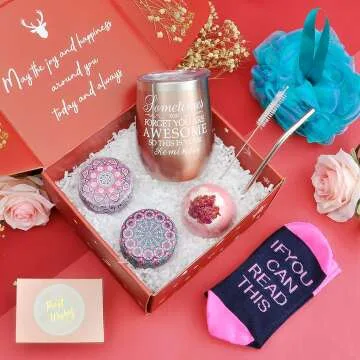 Unique Gifts for Women - Christmas & Birthday Baskets
