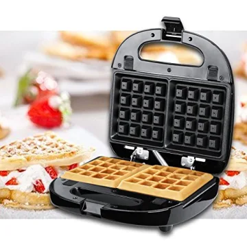 ZZ Breakfast Sandwich Maker with Detachable Plates S6141A-B