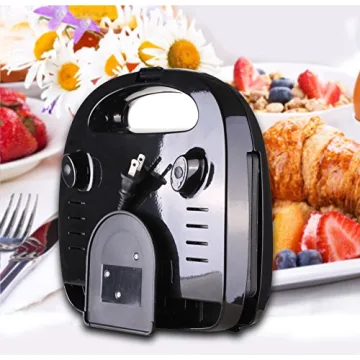 ZZ Breakfast Sandwich Maker with Detachable Plates S6141A-B