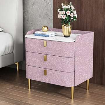 Light Pink Glitter Contact Paper DIY Self-Adhesive