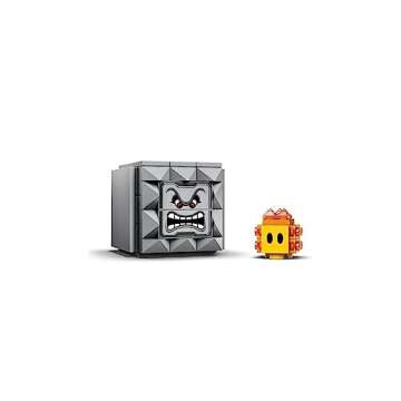 LEGO Super Mario Thwomp Drop Expansion Set 71376 Building Kit; Collectible Playset for Creative Kids to Add New Levels to Their Super Mario Starter Course (71360) Set (393 Pieces)