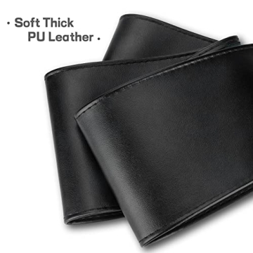 Macoking Thick Black Wide Obi Belt for Women