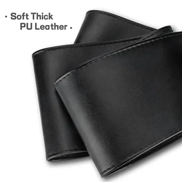 Macoking Thick Black Wide Obi Belt for Women