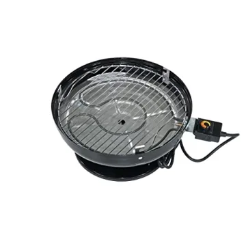 MECO Lock 'N Go Electric Grill for Outdoor Cooking