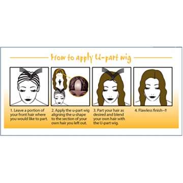 Qfitt Side Parting U-Part Wig Cap #5014