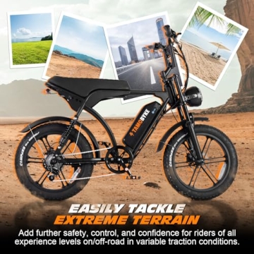 Tamobyke V29 Electric Bike - Fast, Comfortable, Stylish E-Bike