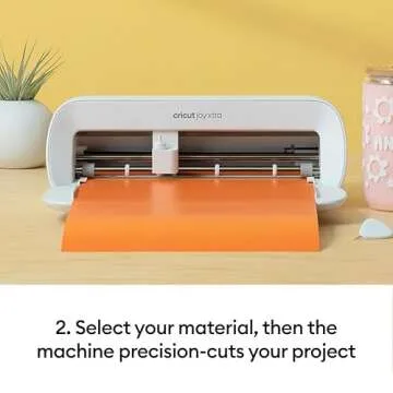 Cricut Joy Xtra Cutting Machine with Rainbow Smart Vinyl Sampler Packs and Tools Bundle - Beginner Portable Bluetooth Compatible Craft Cutting Machine and Cutting Materials