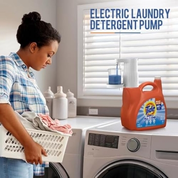 Effortless Laundry Detergent Dispenser for Organized Spaces