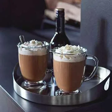 Shop Libbey Kona Glass Coffee Mugs Set of 6