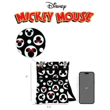 Disney Passport Crossbody Bag - Mickey & Minnie Icons