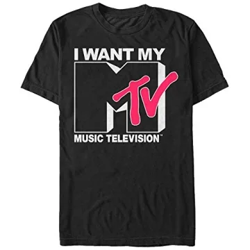 MTV Men's Music Television Tee - Nostalgic and Stylish
