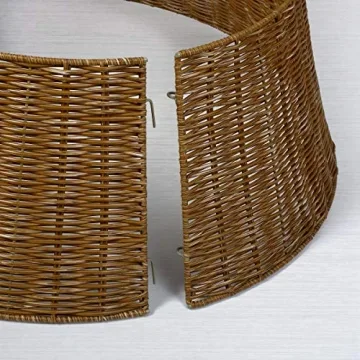 Kuopociaga Handwoven Christmas Tree Collar - Elegant & Durable