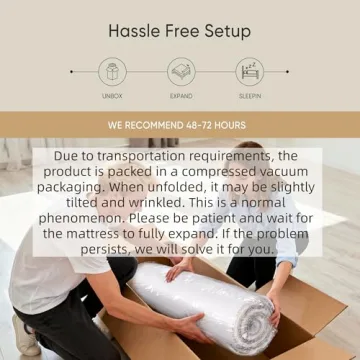 TeQsli Full Size Mattress - Comfort & Support for All Sleepers