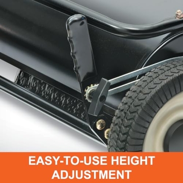 Agri-Fab 42" Lawn Sweeper with 12cu ft Hopper - Easy to Use