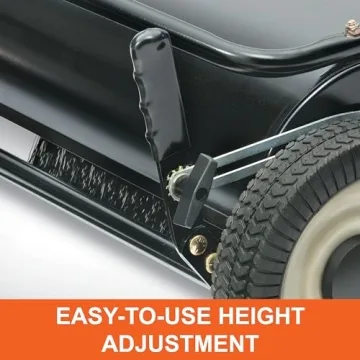 Agri-Fab 42" Lawn Sweeper with 12cu ft Hopper - Easy to Use