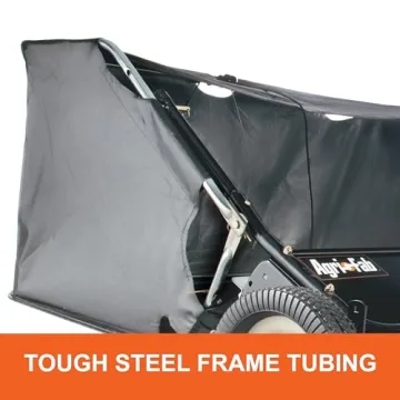 Agri-Fab 42" Lawn Sweeper with 12cu ft Hopper - Easy to Use