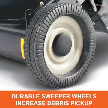 Agri-Fab 42" Lawn Sweeper with 12cu ft Hopper - Easy to Use