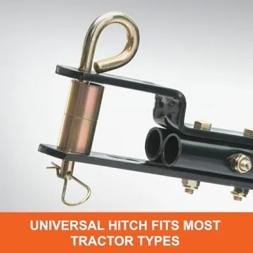 Agri-Fab 42" Lawn Sweeper with 12cu ft Hopper - Easy to Use