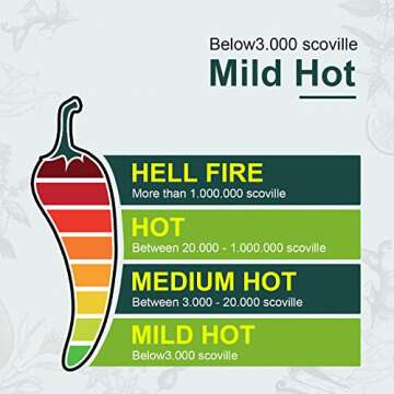 Soeos Whole Dried Chilies 4 oz, Mild Spicy Chili Peppers, Red Chili Pepper, Natural, Premium and Dry Sichuan Chile Peppers, Sichuan Pepper, Dried Peppers – Great for Mexican Recipes