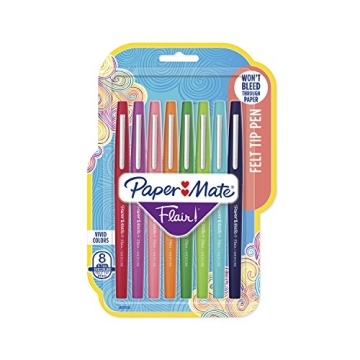Colorful Paper Mate Flair Felt Tip Pens for All