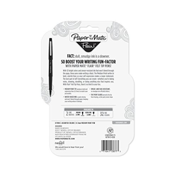 Colorful Paper Mate Flair Felt Tip Pens for All