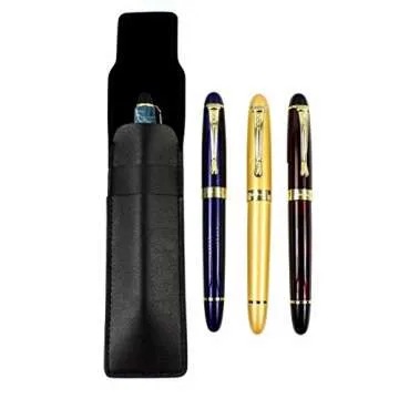 4 PCS in Set Gullor 450 Fountain Pen in 4 Colors (Elegant Colors) with Pen Pouch