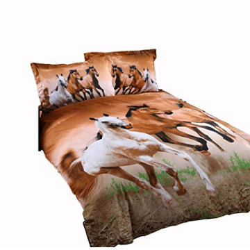 Galloping Horse Bedding Set for Kids - 100% Polyester