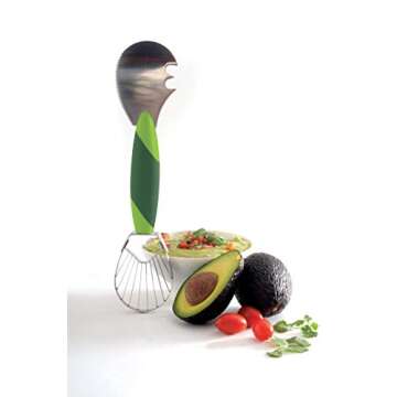 Norpro Grip-EZ Avocodo Cut/Pit/Slice Tool, 1 EA, Green