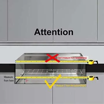 MONSINTA Kitchen Sink Grid and Sink Protectors, Stainless Steel Sink Grids for Bottom of Kitchen Sink, 26" x 14" with Rear Drain for Single Bowl Kitchen Sink