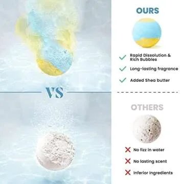 ZenBombs Bath Bombs Set, 20 pcs Natural Shea Butter & Safe Oil Bath Bomb for Skin Moisturizing, Handmade Bubble Bath & Fizzy, Ideal Presents for Women