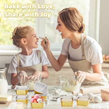 40 Pack Mini Cake Pans with Lids for Easy Baking