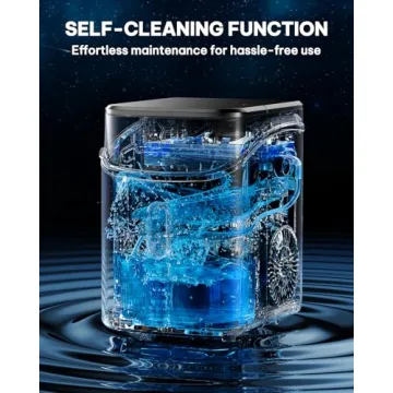 Silonn Nugget Ice Maker for Soft Chewable Ice at Home