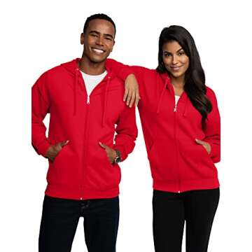 Shop Fruit of the Loom Eversoft Fleece Hoodies Online