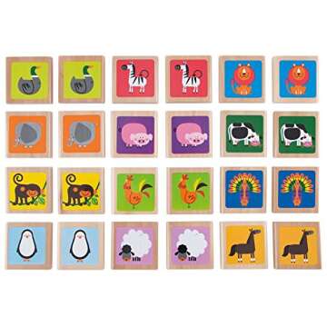 Hape E1012 Early Explorer - Amimals Memory Game Game