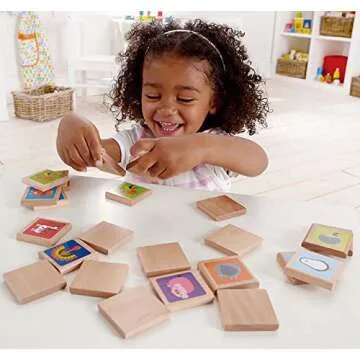 Hape Animals Memory Game for Fun Learning with Toddlers