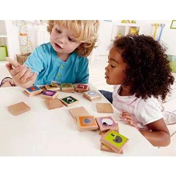 Hape Animals Memory Game for Fun Learning with Toddlers