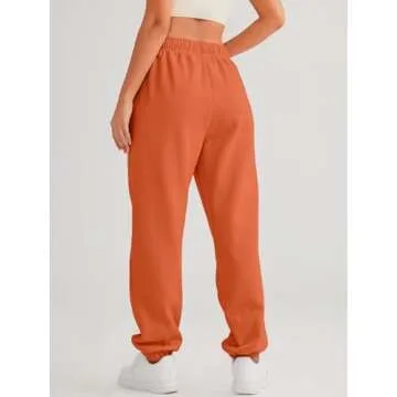 AUTOMET Women's Fleece Lined Winter Sweatpants - Cozy Comfort