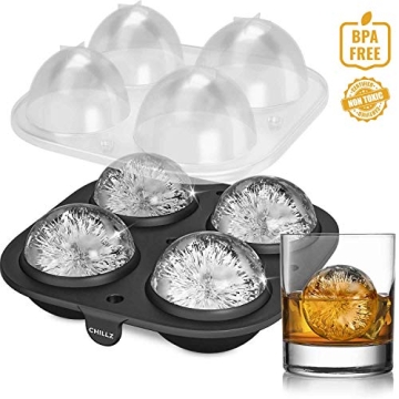 Chillz Ice Ball Maker - Create Perfectly Large Ice Balls