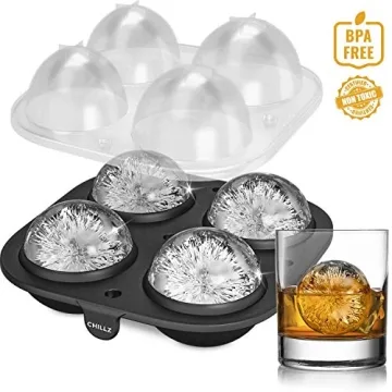 Chillz Ice Ball Maker - Create Perfectly Large Ice Balls