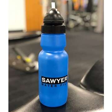 Sawyer Products SP140 Personal Water Bottle Filter, 34-Ounce,Blue